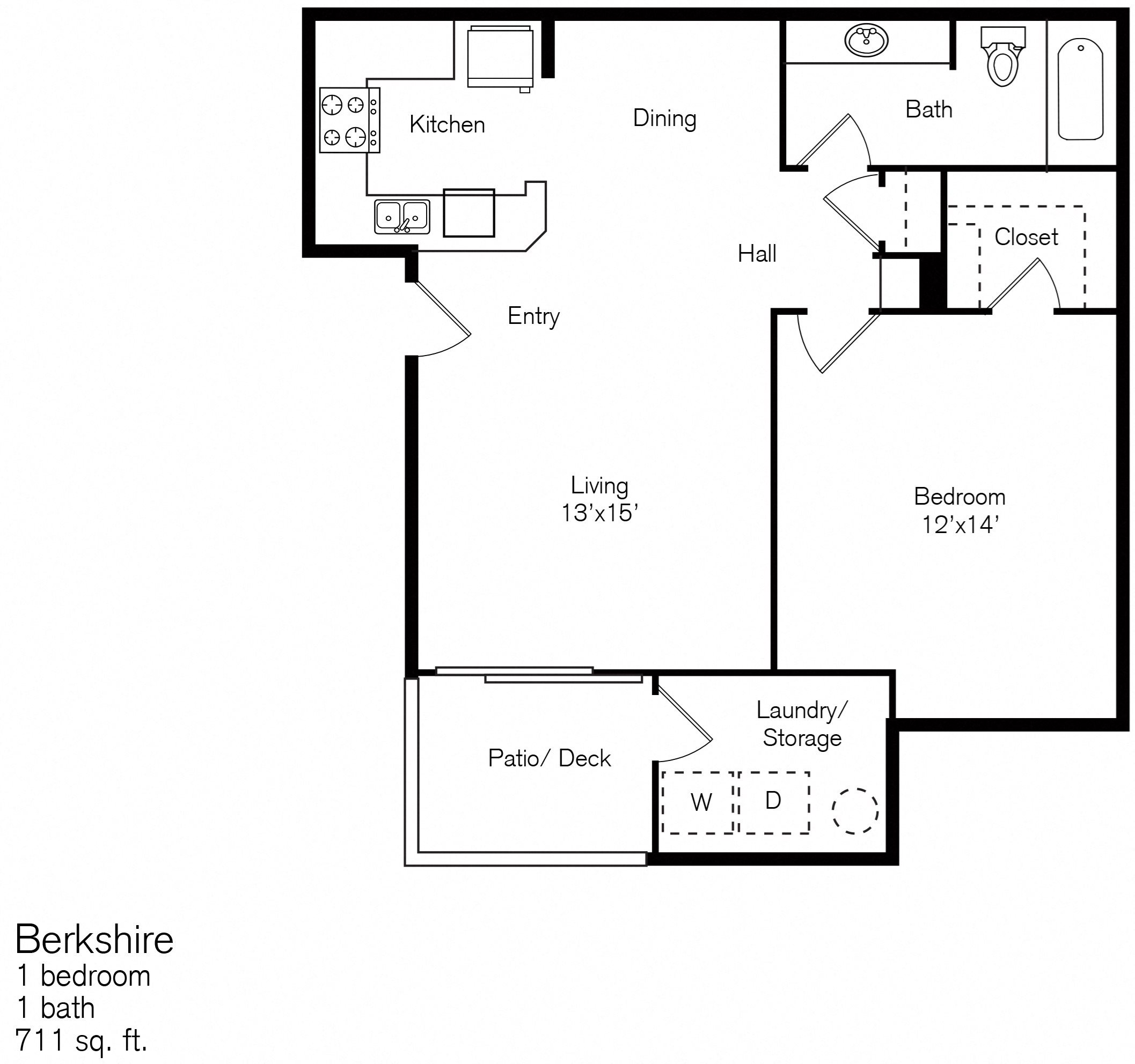 Berkshire Floor Plan 1